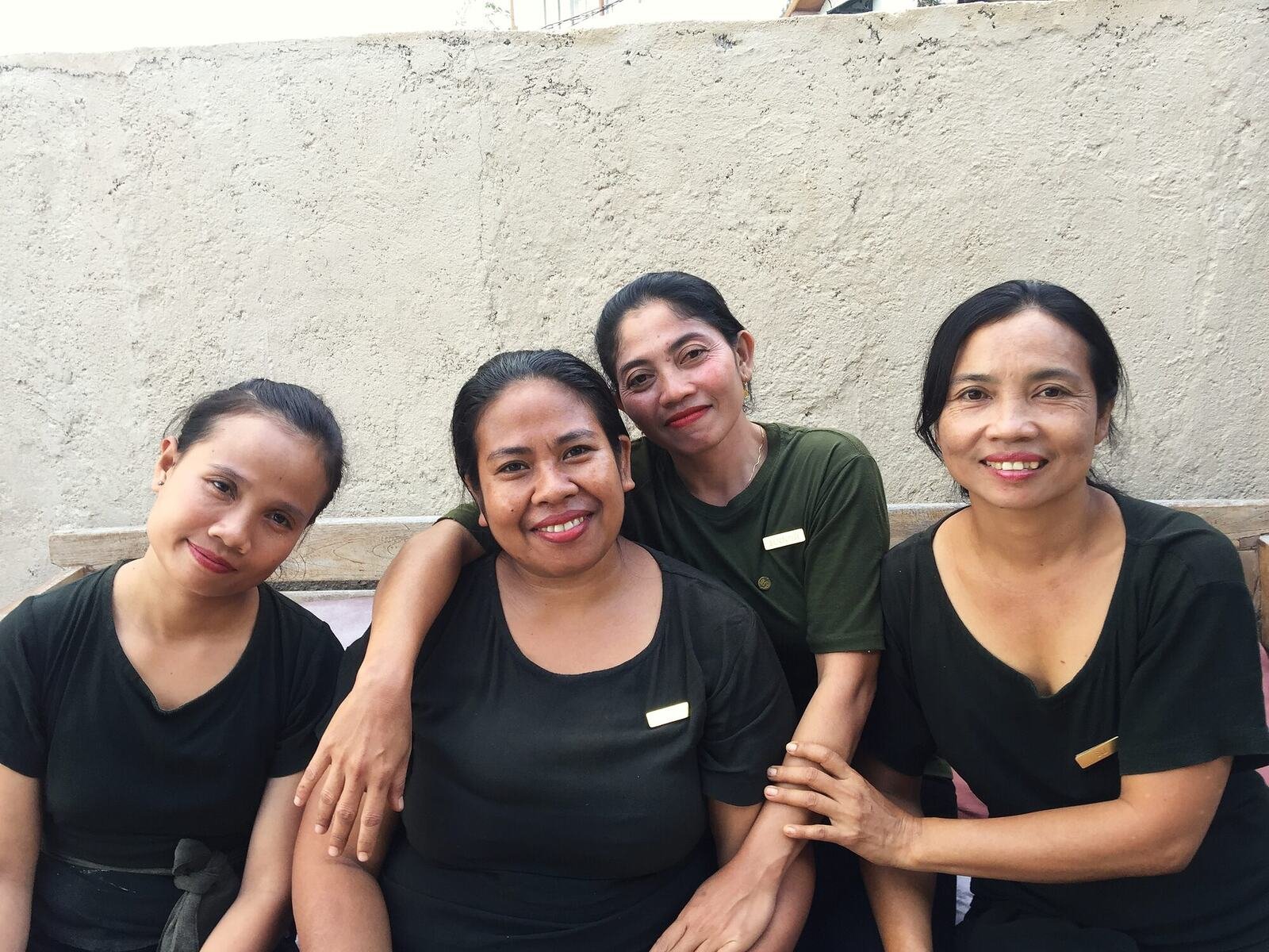 The shi•ra spa therapists